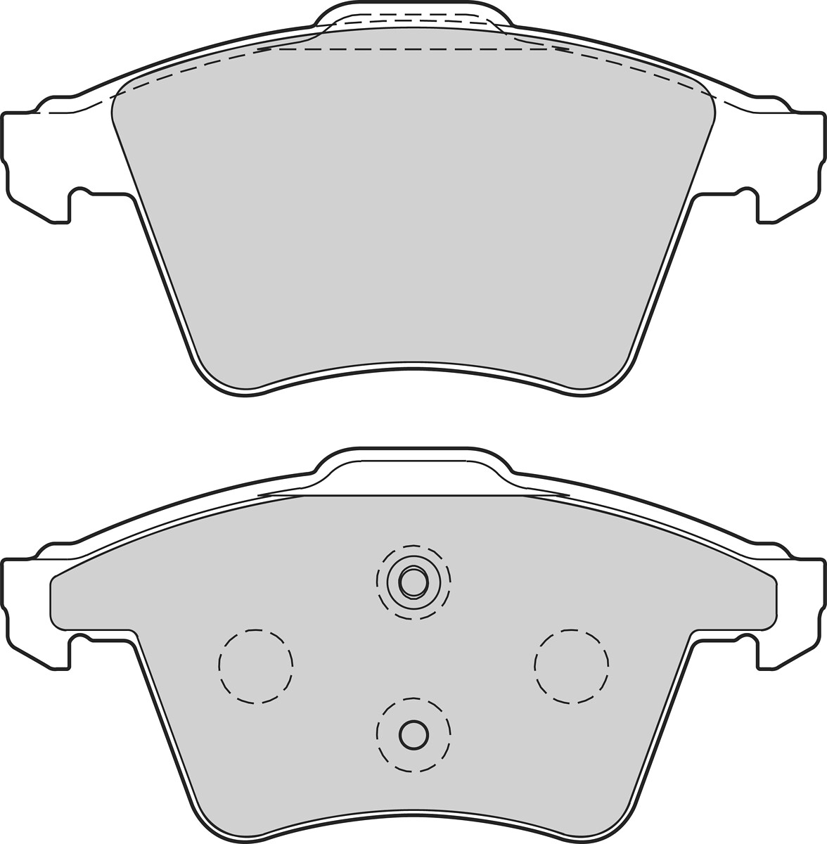 Jogo de 4 pastilhas de travão VALEO ref. 302628